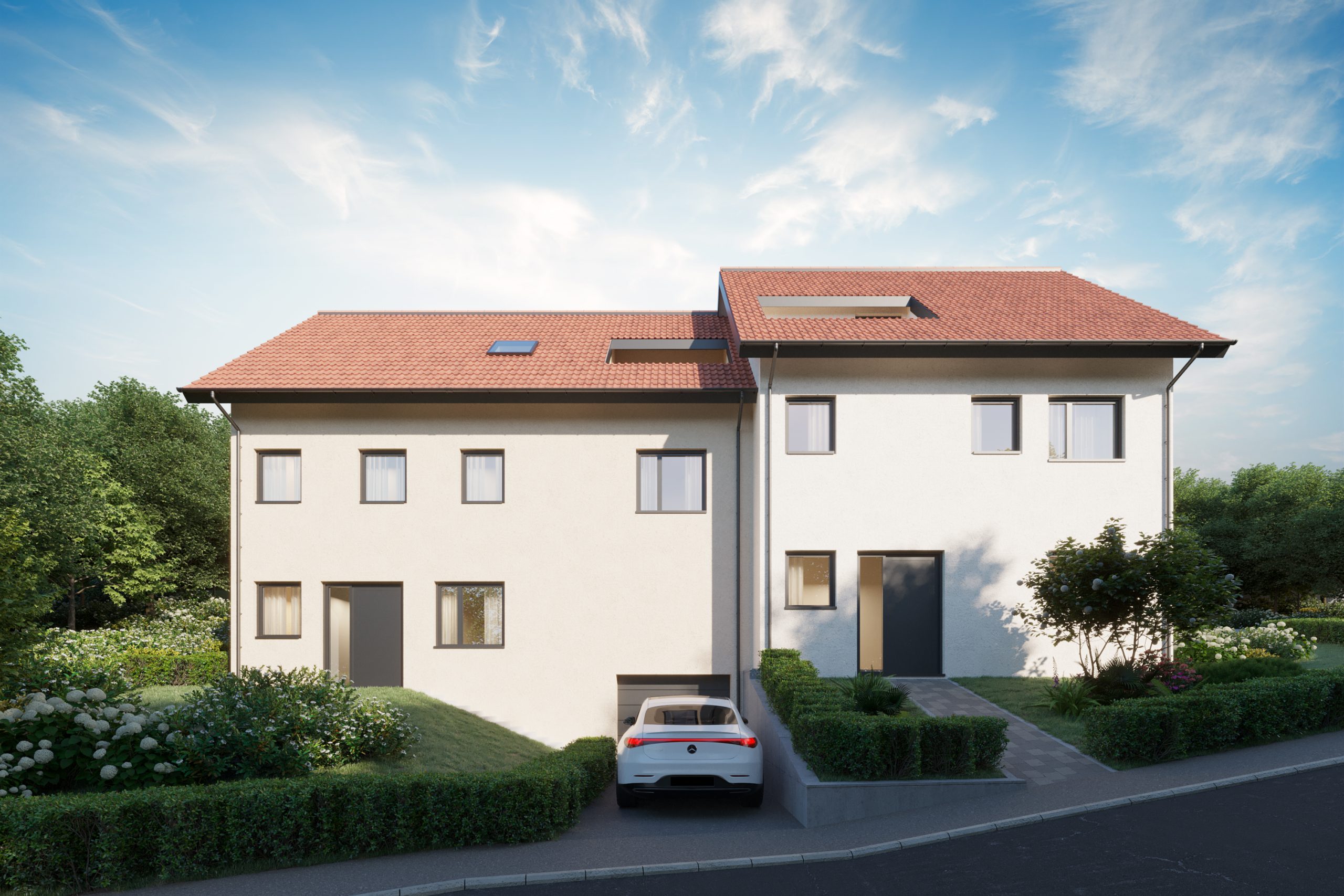 Haus 1 und Haus 2 - Eingangsbereich